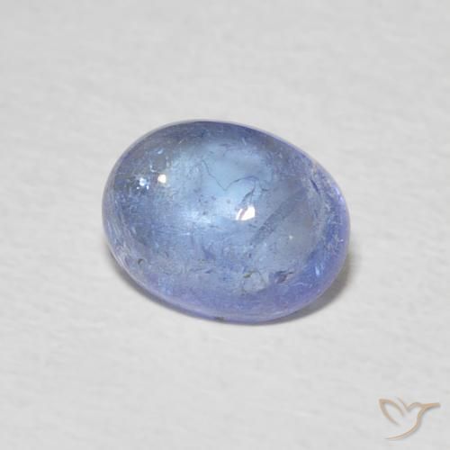 9,17 ctw natürlicher Helles Marineblau Tansanit, Oval, Transparent
