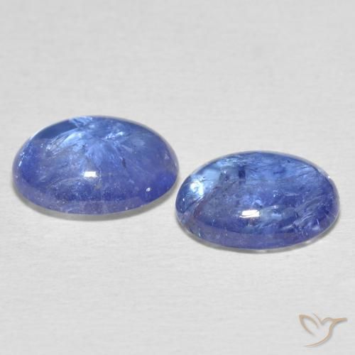 5.69 ct natürliche hellblau Tansanit-Edelsteine, Oval, Transparent