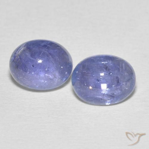5.94ctw Natürlicher hellblau Tansanit, Oval, Transparent