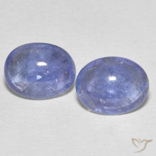 5.70ctw Natürlicher Baby blau Tansanit, Oval, Transparent