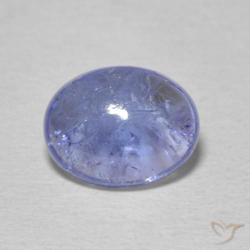 2.12ct Natürlicher Pastellblau Tansanit, Oval, Transparent