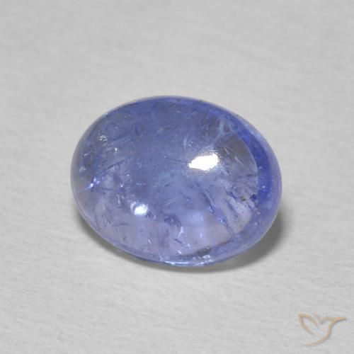 9,17 ctw natürlicher Pastellblau Tansanit, Oval, Transparent