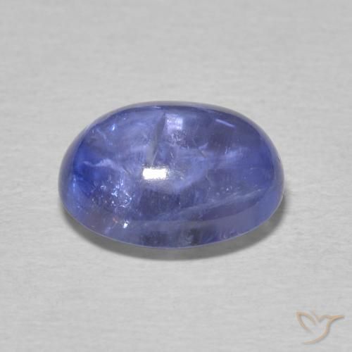 9,17 ctw natürlicher violett-blau Tansanit, Oval, Transparent