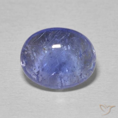 3.62ct Natürlicher tiefblau Tansanit, Oval, Transparent