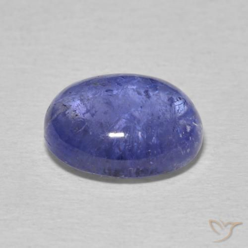 9,17 ctw natürlicher tiefblau Tansanit, Oval, Transparent