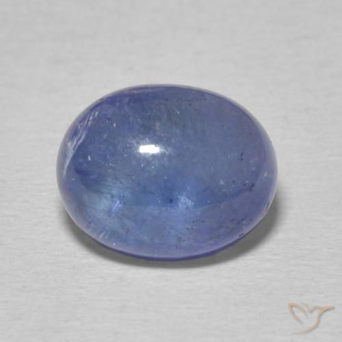 4.08ct Natürlicher Baby blau Tansanit, Oval, Transparent