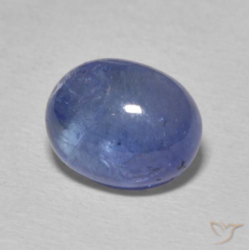 9,17 ctw natürlicher Baby blau Tansanit, Oval, Transparent