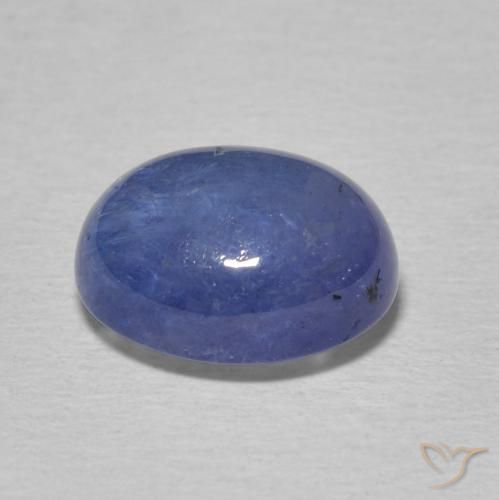 9,17 ctw natürlicher Baby blau Tansanit, Oval, Transparent