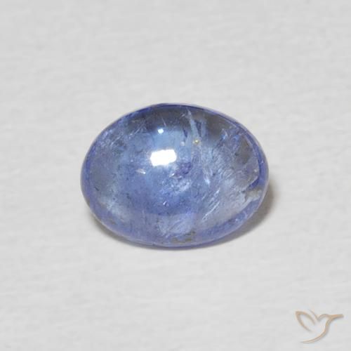 1.22ct Natürlicher hellblau Tansanit, Oval, Transparent