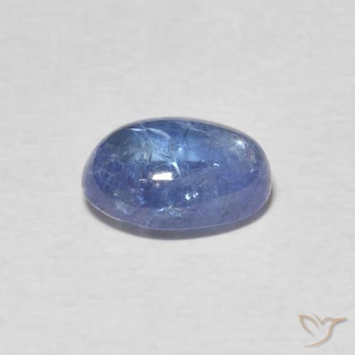 9,17 ctw natürlicher hellviolett-blau Tansanit, Oval, Transparent