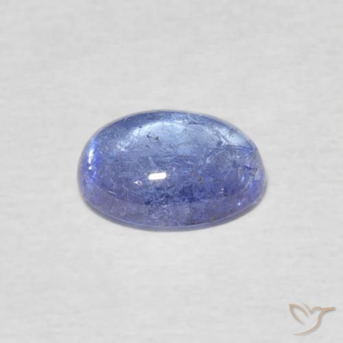 9,17 ctw natürlicher Hellviolettes Blau Tansanit, Oval, Transparent