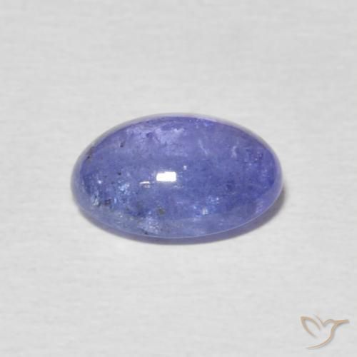 9,17 ctw natürlicher Intensives Violettblau Tansanit, Oval, Transparent