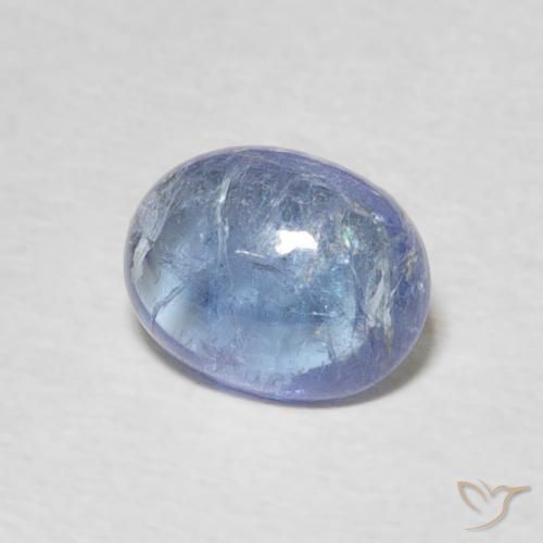 9,17 ctw natürlicher hellviolett-blau Tansanit, Oval, Transparent