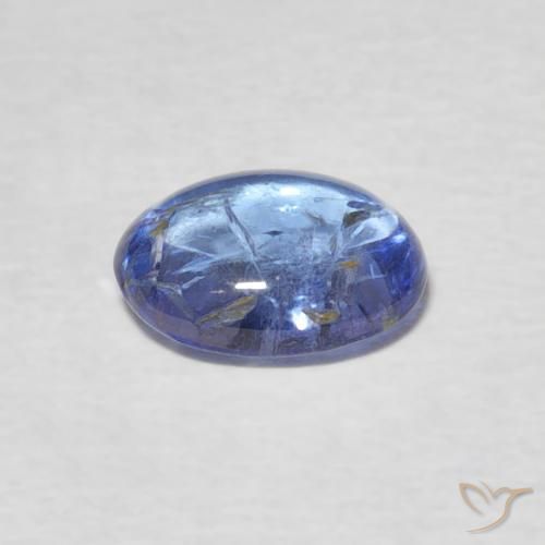 9,17 ctw natürlicher hellviolett-blau Tansanit, Oval, Transparent