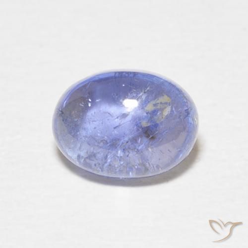 1.82ct Natürlicher violett-blau Tansanit, Oval, Transparent