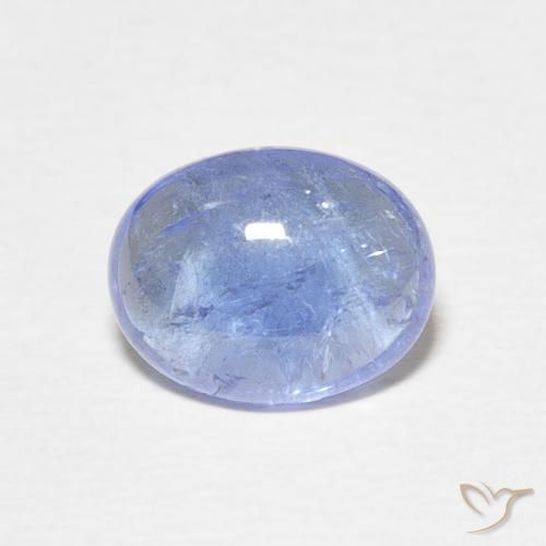 2.37ct Natürlicher hellviolett-blau Tansanit, Oval, Transparent