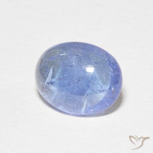 9,17 ctw natürlicher hellviolett-blau Tansanit, Oval, Transparent