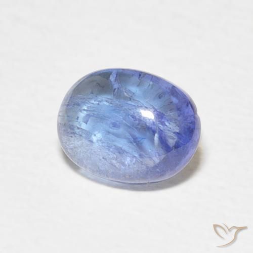 9,17 ctw natürlicher hellblau Tansanit, Oval, Transparent