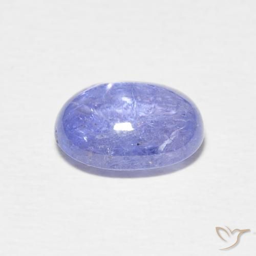 9,17 ctw natürlicher Intensives Violettblau Tansanit, Oval, Transparent