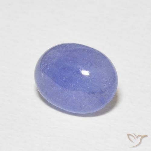 9,17 ctw natürlicher Intensives Violettblau Tansanit, Oval, Lichtdurchlässig
