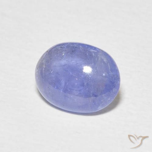 9,17 ctw natürlicher Pastellblau Tansanit, Oval, Transparent