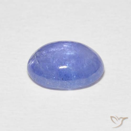 9,17 ctw natürlicher Pastellblau Tansanit, Oval, Transparent