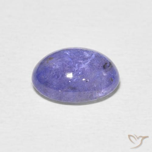 9,17 ctw natürlicher hellblau Tansanit, Oval, Transparent