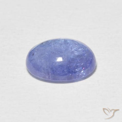 9,17 ctw natürlicher Pastellblau Tansanit, Oval, Transparent