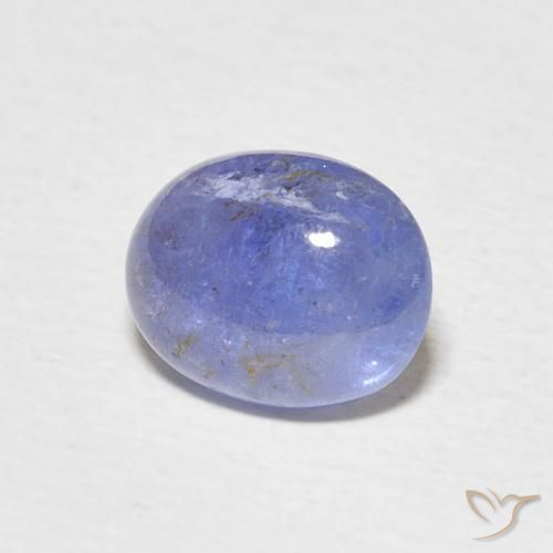 9,17 ctw natürlicher Pastellblau Tansanit, Oval, Lichtdurchlässig