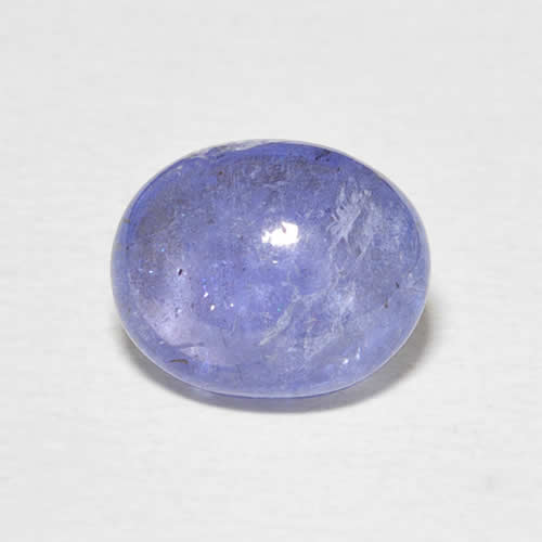 2.45ct Natürlicher hellblau Tansanit, Oval, Transparent