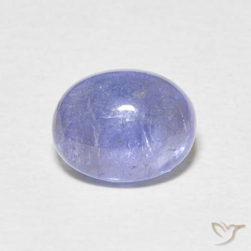2.39ct Natürlicher hellblau Tansanit, Oval, Transparent