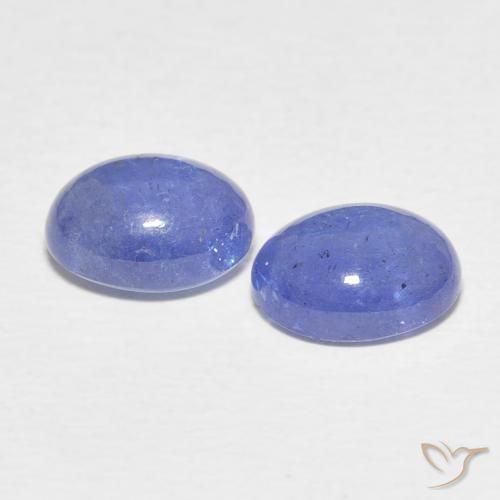 5.35 ct natürliche hellblau Tansanit-Edelsteine, Oval, Lichtdurchlässig