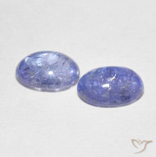 6.04 ct natürliche Baby blau Tansanit-Edelsteine, Oval, Transparent