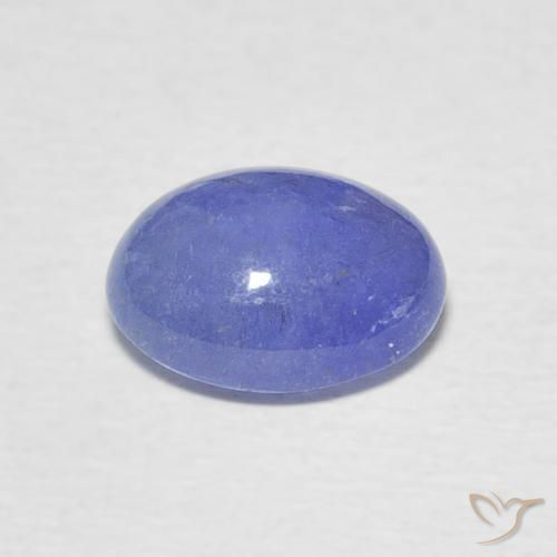9,17 ctw natürlicher Intensives Violettblau Tansanit, Oval, Lichtdurchlässig
