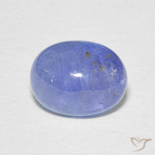 2.71ct Natürlicher Intensives Violettblau Tansanit, Oval, Lichtdurchlässig
