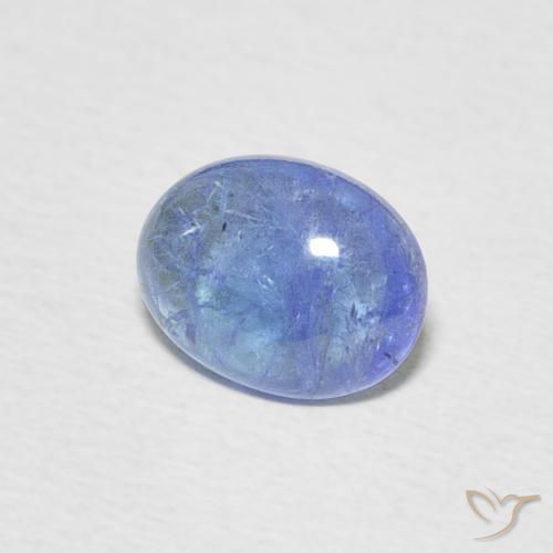 9,17 ctw natürlicher hellviolett-blau Tansanit, Oval, Transparent