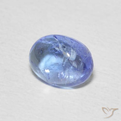 9,17 ctw natürlicher hellblau Tansanit, Oval, Transparent