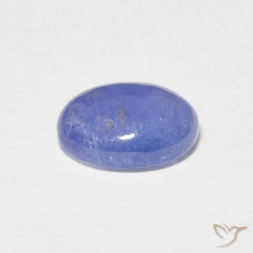 9,17 ctw natürlicher violett-blau Tansanit, Oval, Lichtdurchlässig
