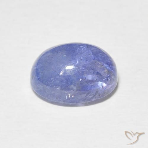 9,17 ctw natürlicher violett-blau Tansanit, Oval, Lichtdurchlässig