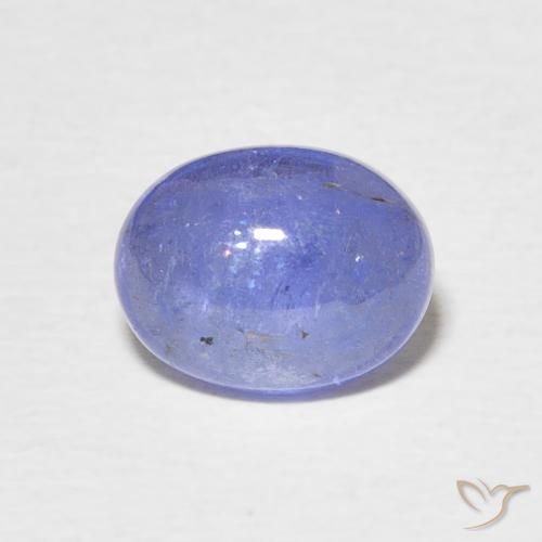2.30ct Natürlicher violett-blau Tansanit, Oval, Transparent