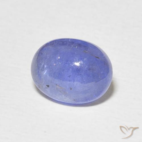 9,17 ctw natürlicher violett-blau Tansanit, Oval, Transparent