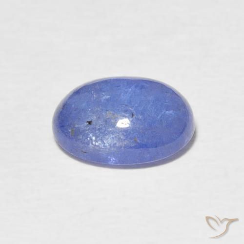 9,17 ctw natürlicher violett-blau Tansanit, Oval, Transparent
