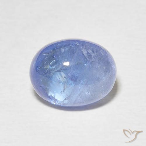 2.97ct Natürlicher hellblau Tansanit, Oval, Transparent
