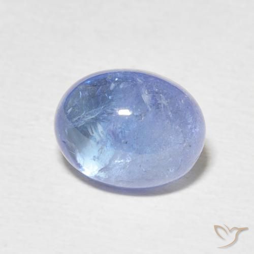9,17 ctw natürlicher hellblau Tansanit, Oval, Transparent