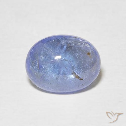 2.93ct Natürlicher hellblau Tansanit, Oval, Transparent