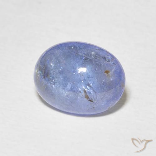 9,17 ctw natürlicher hellblau Tansanit, Oval, Transparent