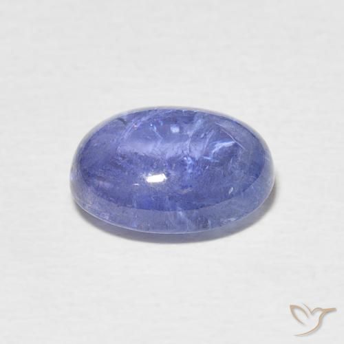 9,17 ctw natürlicher Intensives Blau Tansanit, Oval, Transparent