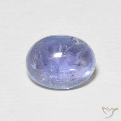 2.35ct Natürlicher hellviolett-blau Tansanit, Oval, Transparent