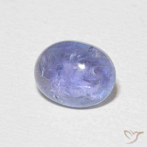 9,17 ctw natürlicher hellviolett-blau Tansanit, Oval, Transparent