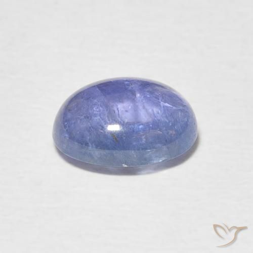 9,17 ctw natürlicher hellviolett-blau Tansanit, Oval, Transparent